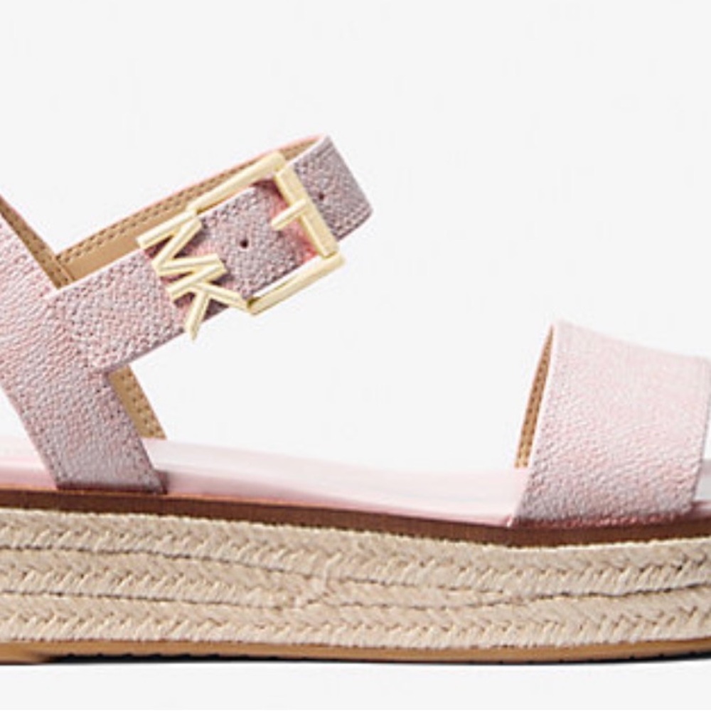 Michael Kors Smokey Rose Espadrille Sandals - Picture 2 of 6